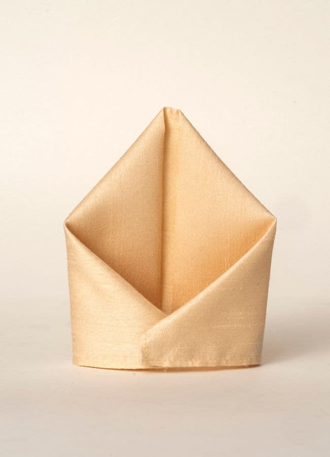 Classic Beige Pocket Square