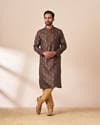 Green Paisley Printed Kurta