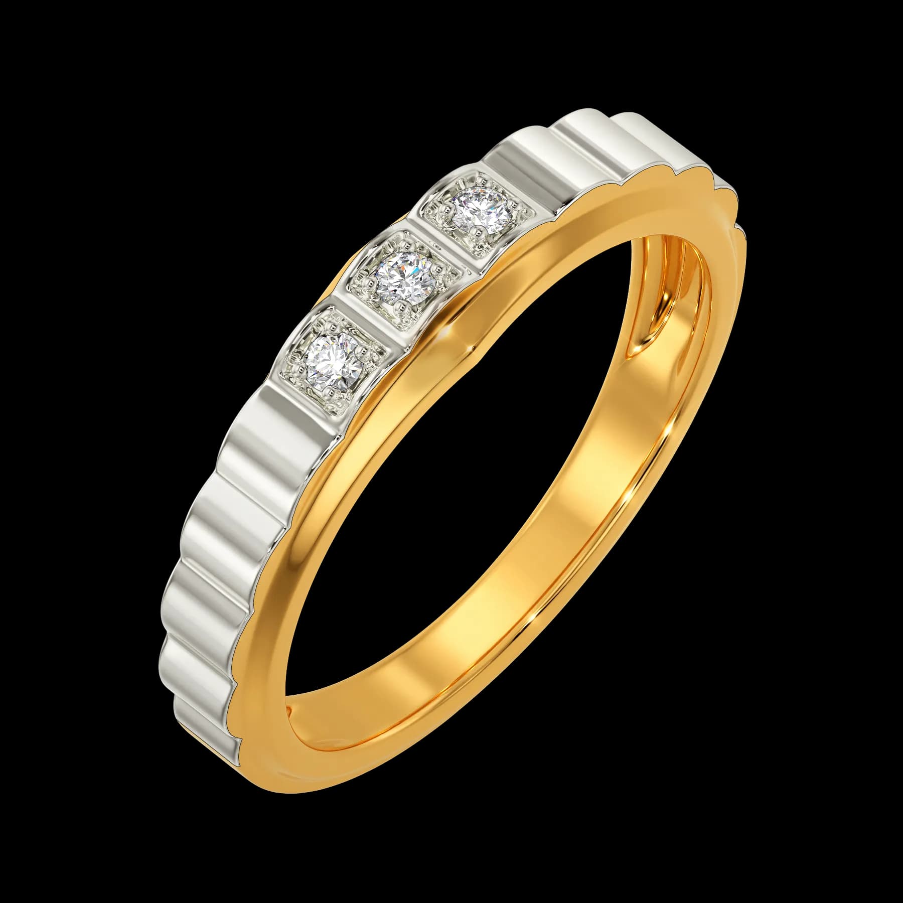 Nod To The Pop Star Diamond Rings For Men | Melorra
