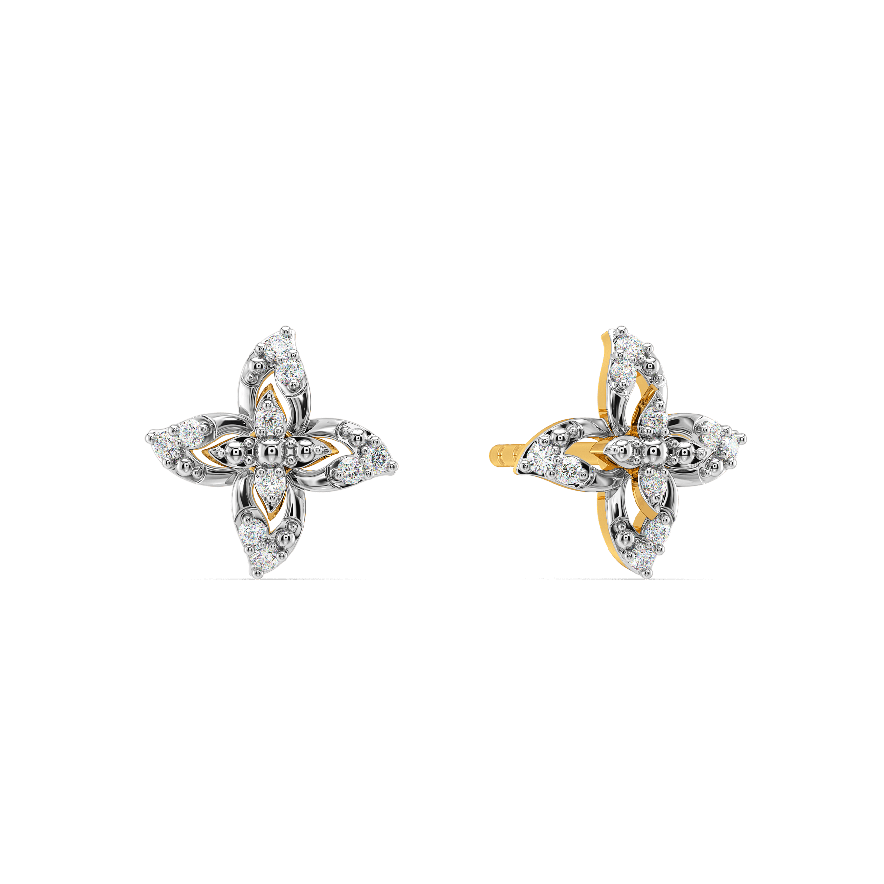 Elixra Diamond Earrings | Melorra