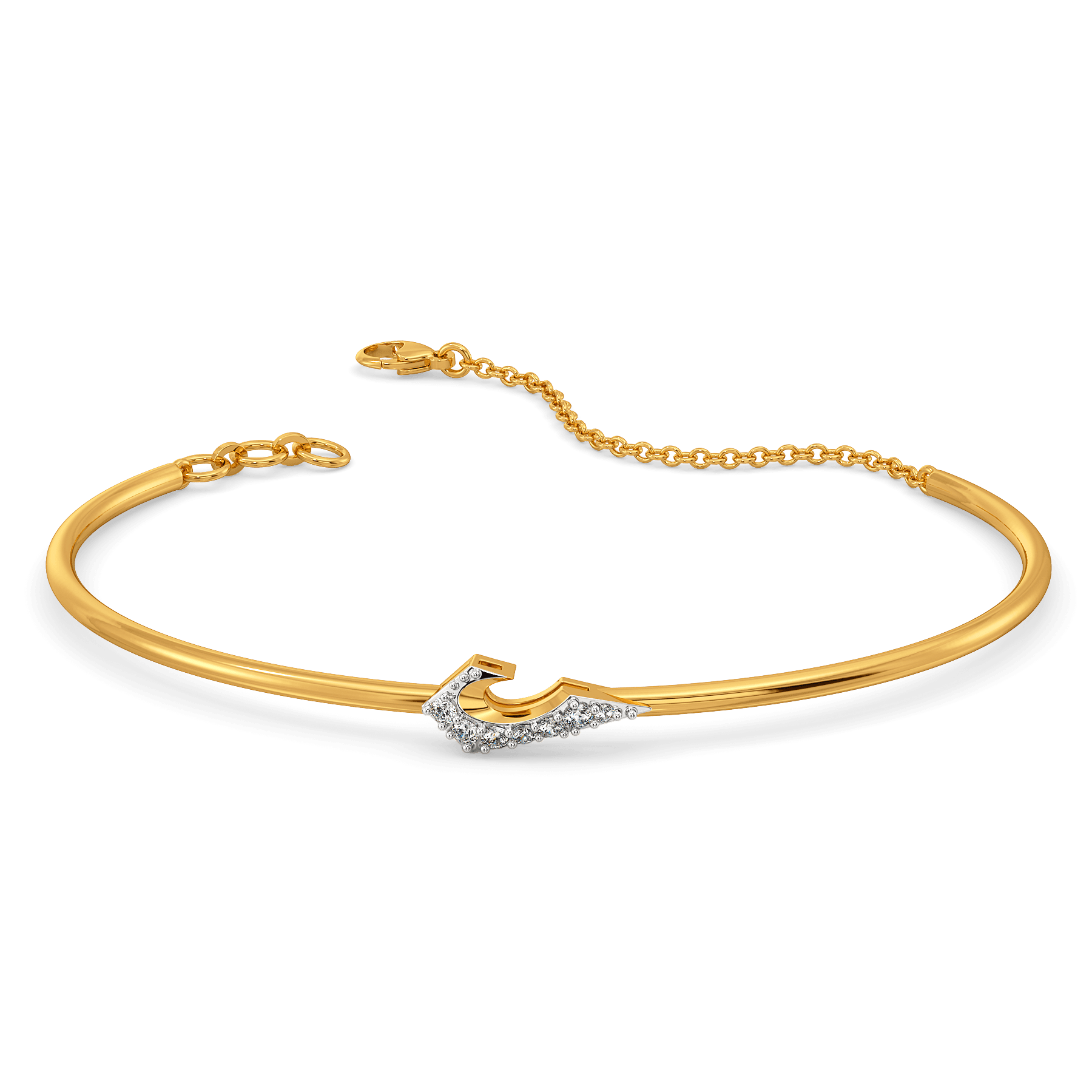 Embrace the Chaos Diamond Bangles | Melorra