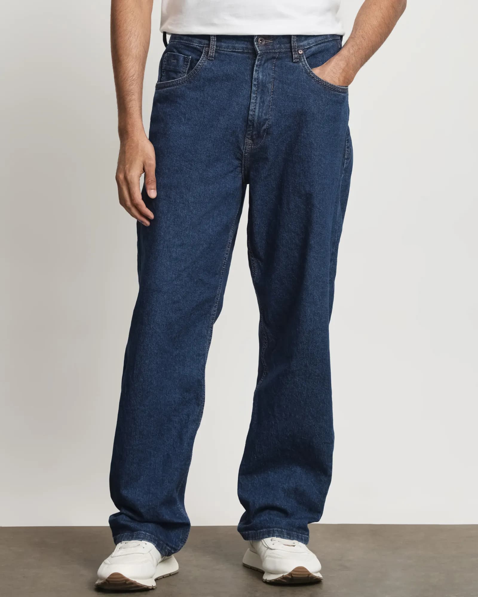 Raw Indigo Ultra Loose Fit Originals Jeans | Mufti Jeans