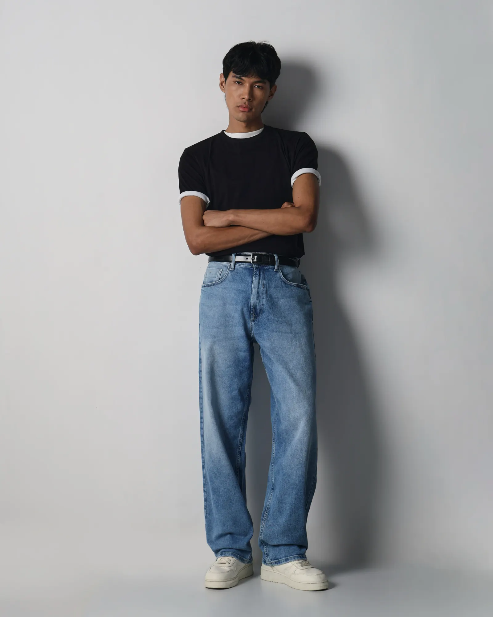 Light Blue Ultra Loose Fit Originals Jeans | Mufti Jeans