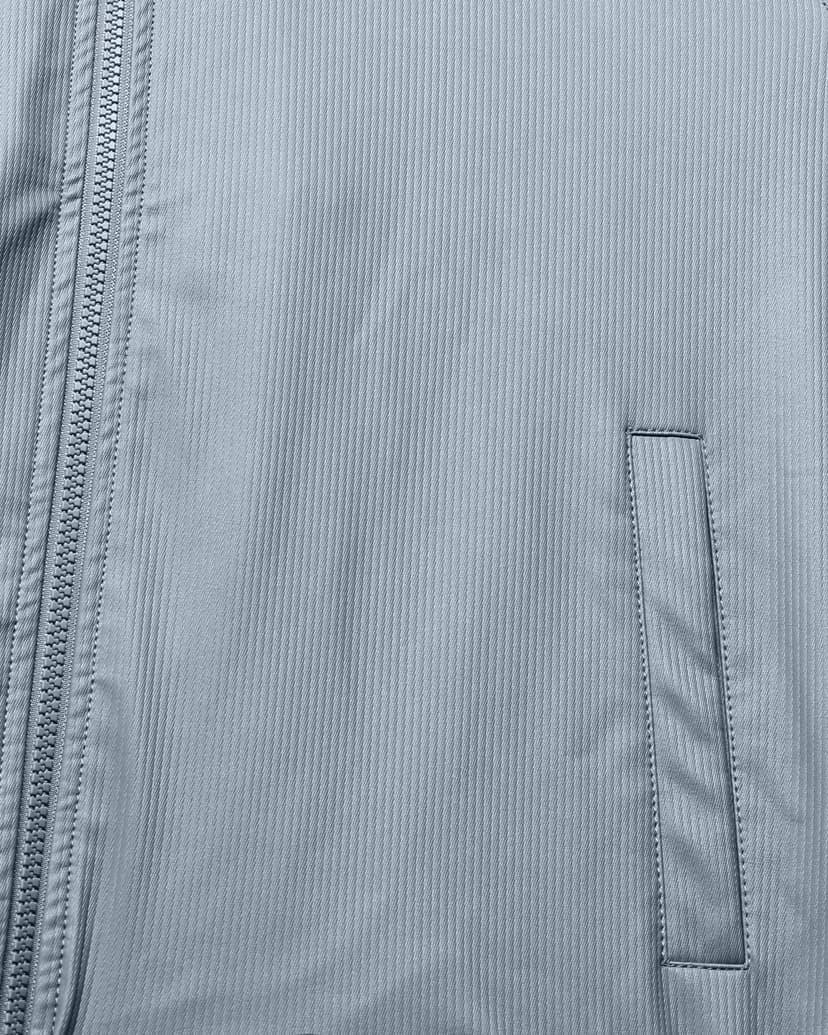 Blue Grey Bomber Slim Fit Jacket
