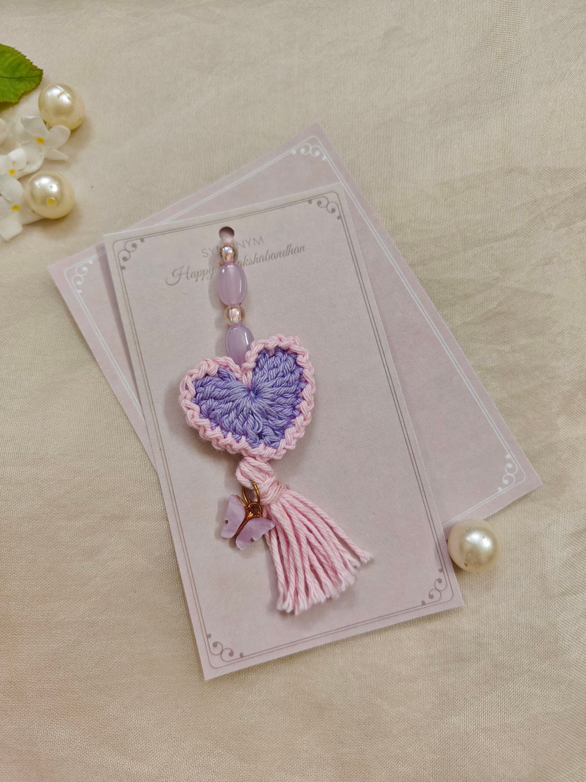 Crochet Heart Lumba with Charm | Synonym Clothing Crochet Heart Lumba with Charm | Synonym Clothing