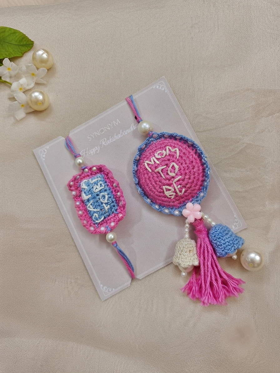 Expecting parents pair Rakhi | Synonym Clothing Expecting parents pair Rakhi | Synonym Clothing
