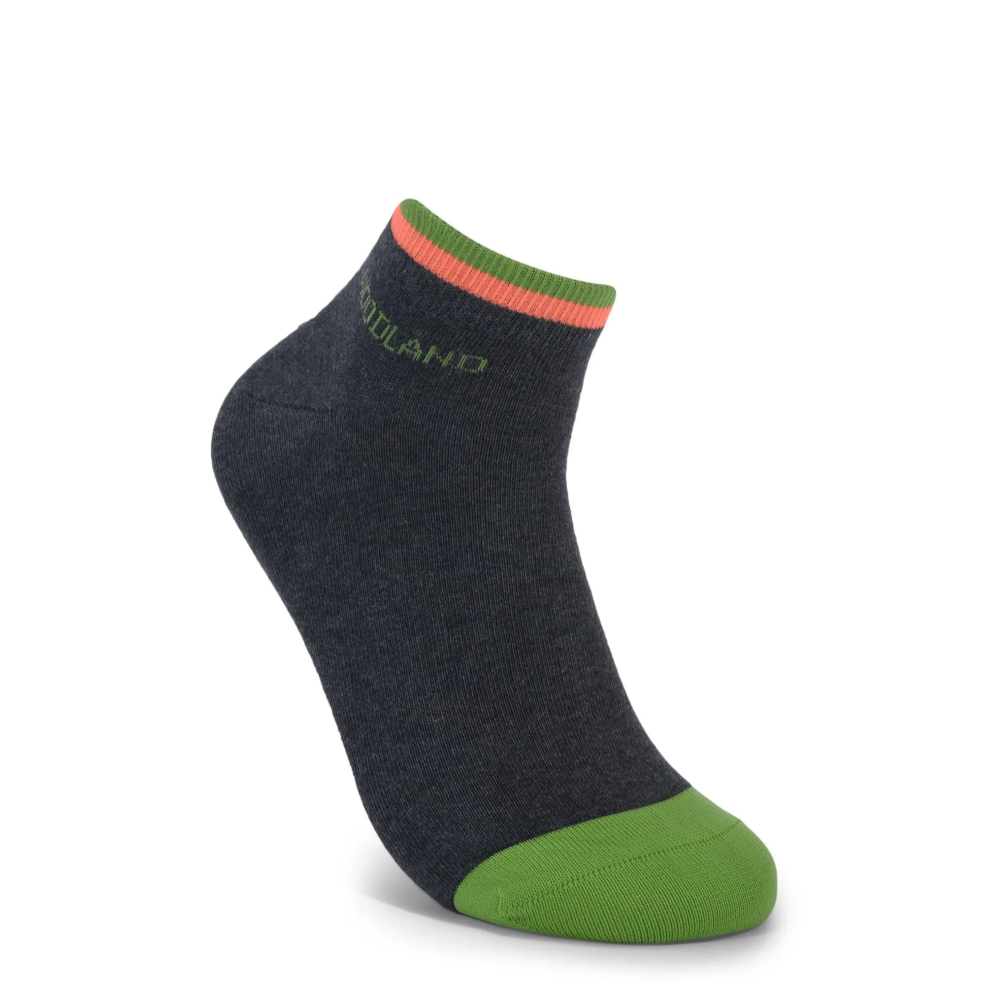 Anthra and green sport socks | WOODLAND | Woodlandworldwide Anthra and green sport socks | WOODLAND | Woodlandworldwide