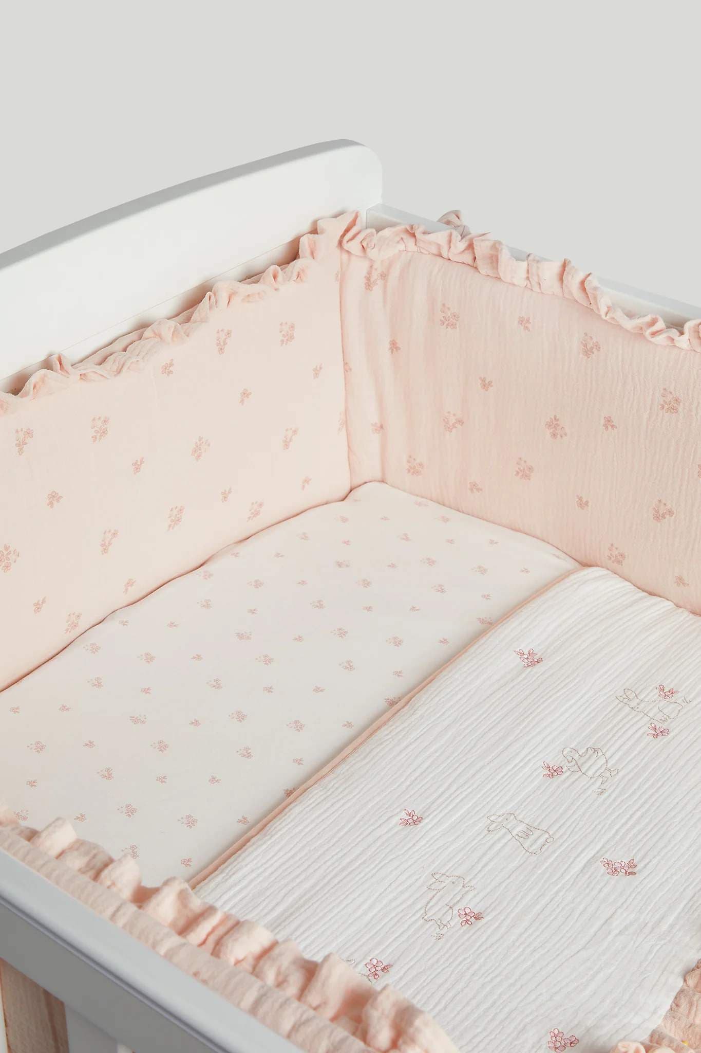 Mothercare Girls 3-Piece Bedding Bundle Set (Cot Bed) - Orange - Mothercare Mothercare Girls 3-Piece Bedding Bundle Set (Cot Bed) - Orange - Mothercare
