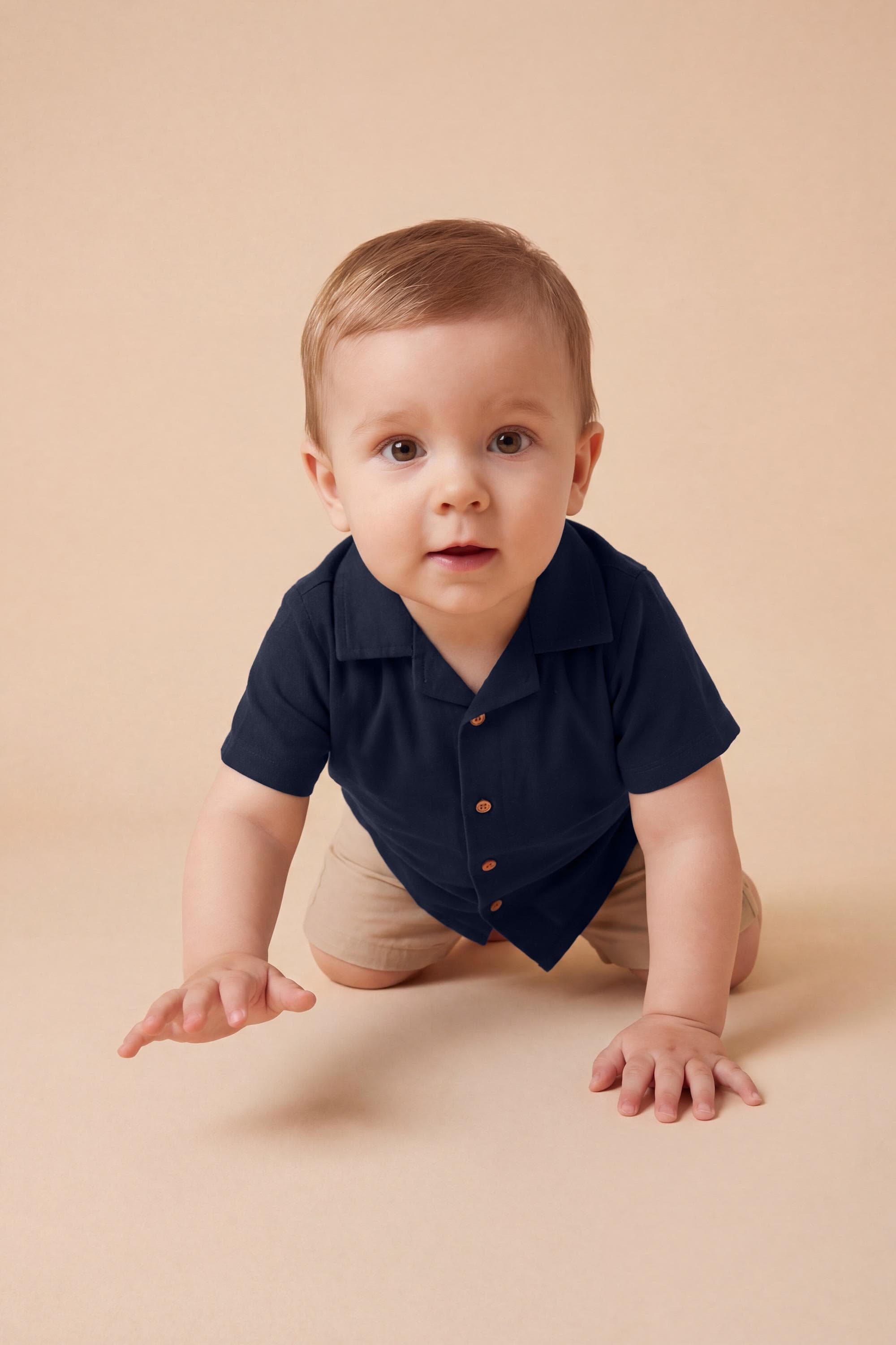 Mothercare Mini Boys Occasion Wear Printed Short Sleeves Shirt - Navy - Mothercare Mothercare Mini Boys Occasion Wear Printed Short Sleeves Shirt - Navy - Mothercare
