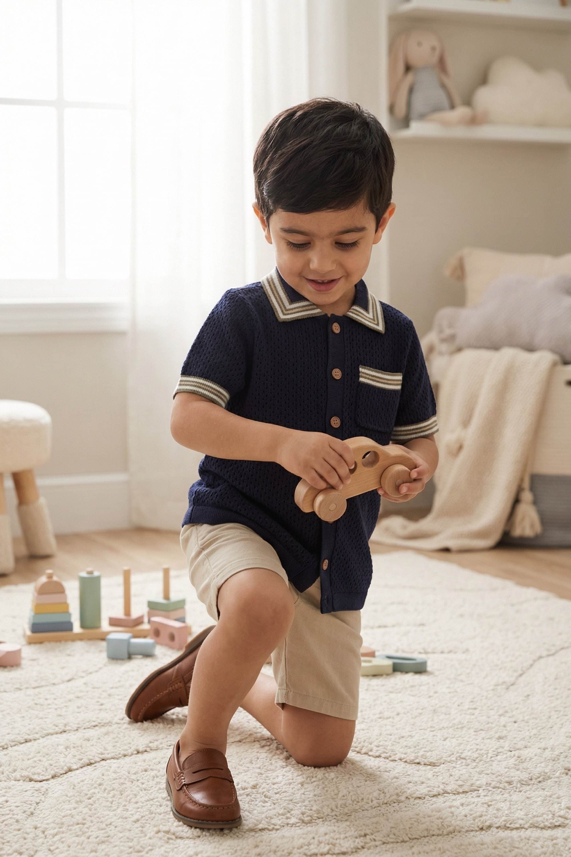 Mothercare Junior Boys Bohemia Short Sleeves Shirt - Navy - Mothercare | Mothercare Mothercare Junior Boys Bohemia Short Sleeves Shirt - Navy - Mothercare | Mothercare