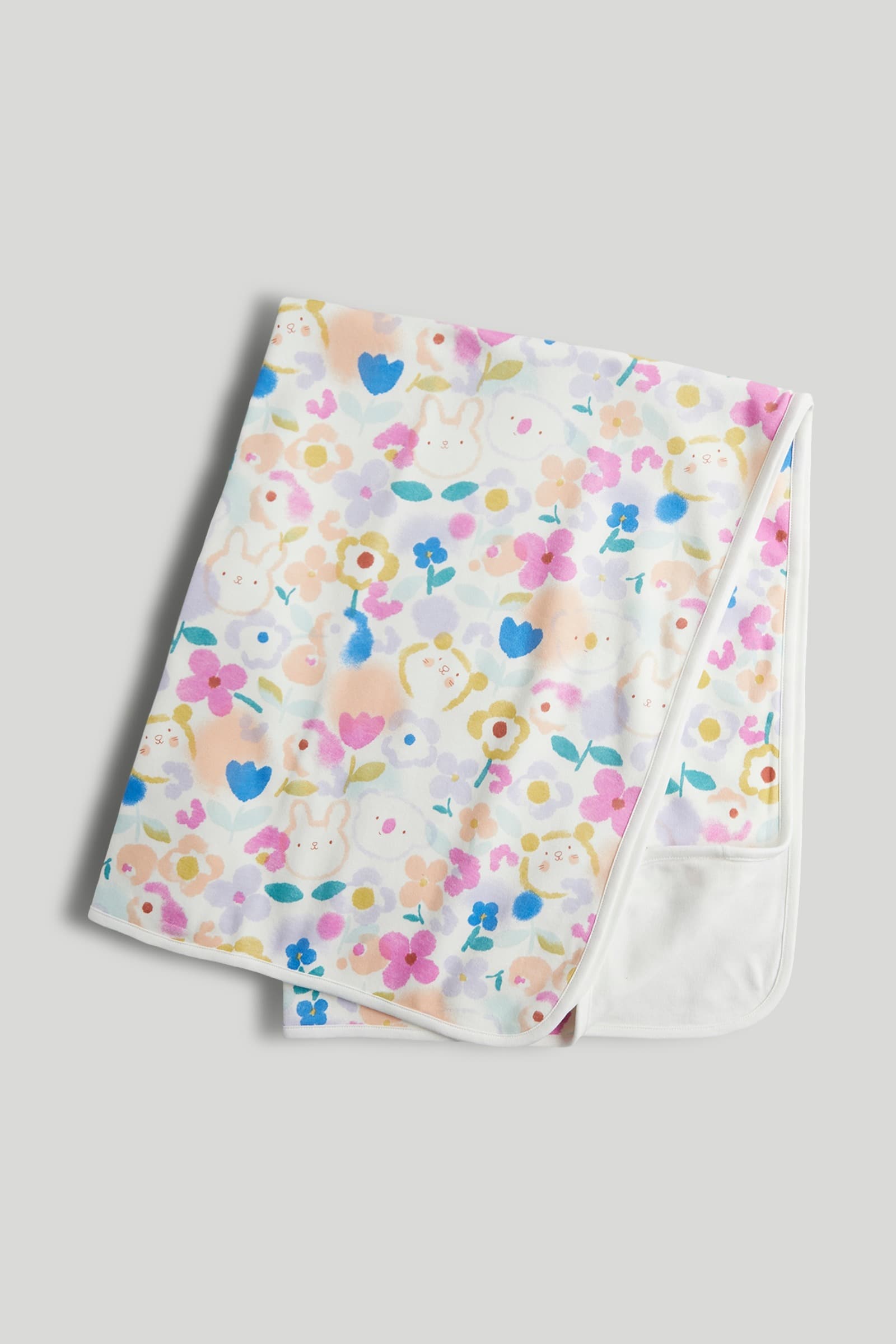 Mothercare Girls Varsity Bloom Printed Shawl - White - Mothercare | Mothercare Mothercare Girls Varsity Bloom Printed Shawl - White - Mothercare | Mothercare