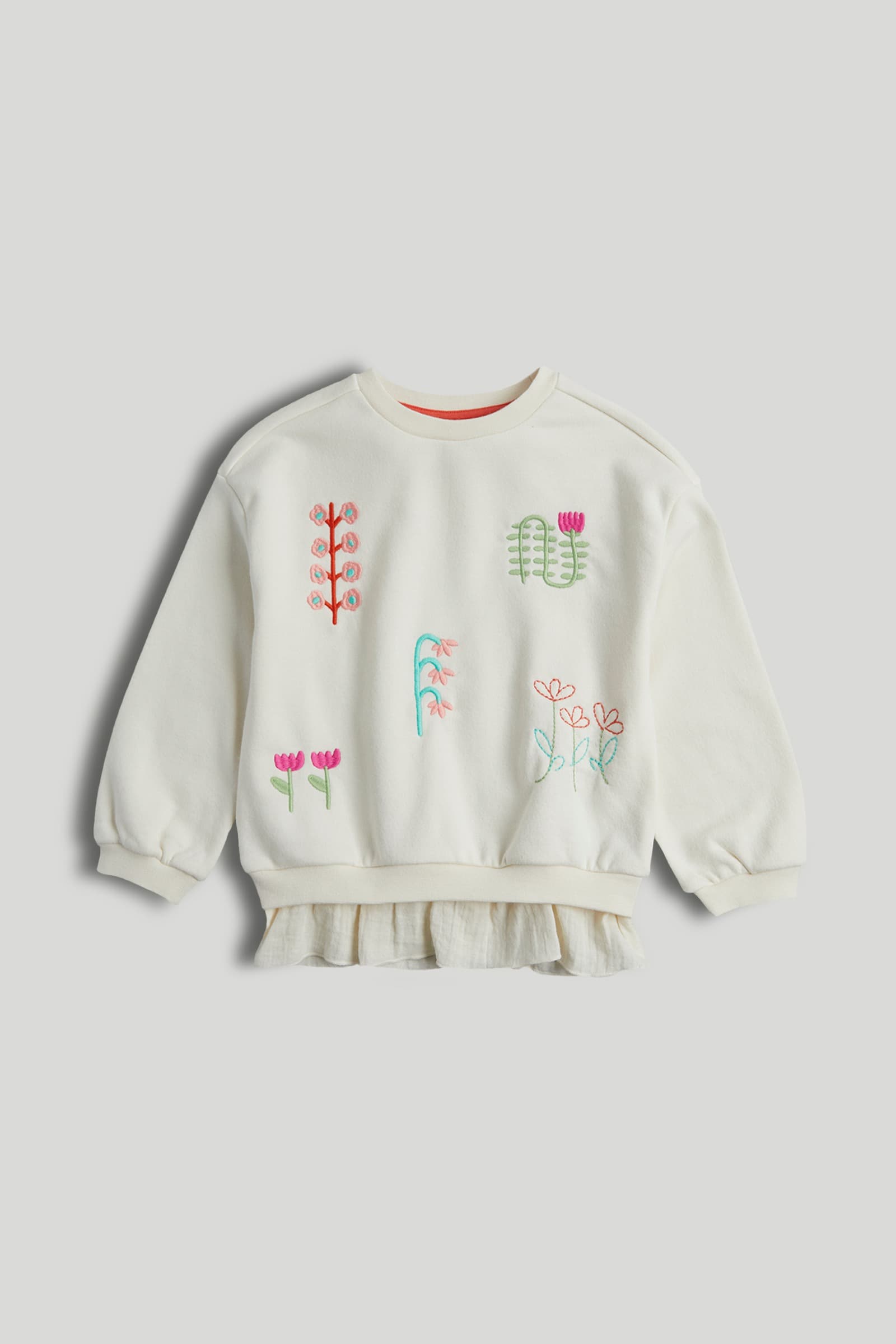 Mothercare Girls Grandmas House Printed Full Sleeve Sweat Top - White - Mothercare | Mothercare Mothercare Girls Grandmas House Printed Full Sleeve Sweat Top - White - Mothercare | Mothercare