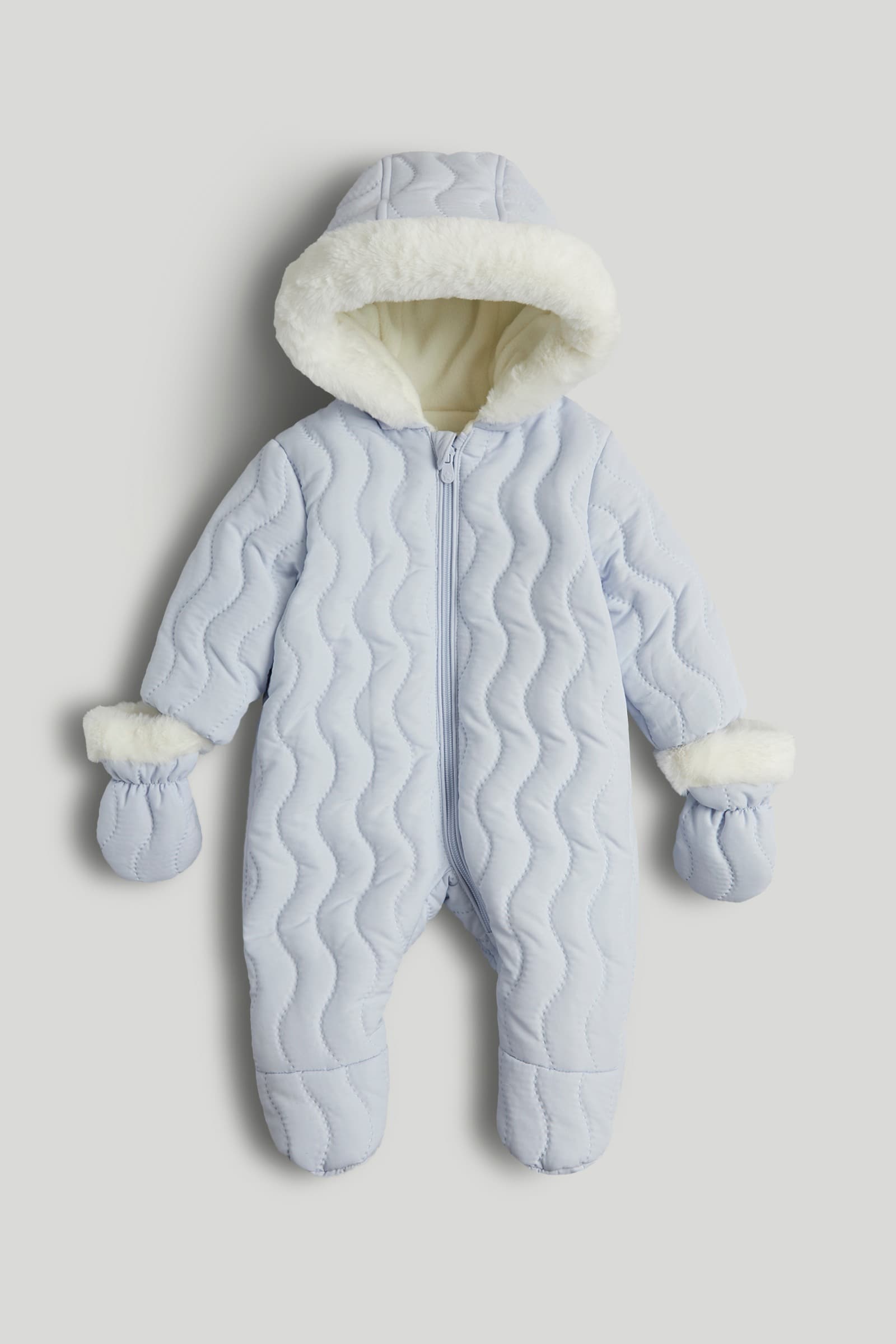 Mothercare Boy Snowsuits Full Sleeve Snowsuit - Blue - Mothercare | Mothercare Mothercare Boy Snowsuits Full Sleeve Snowsuit - Blue - Mothercare | Mothercare