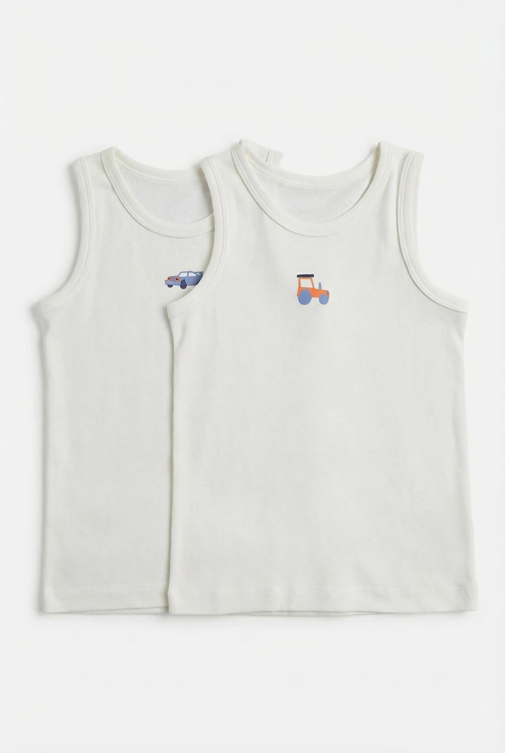 Mothercare Boys Sleeveless Vest - Pack of 2 - White - Mothercare | Mothercare Mothercare Boys Sleeveless Vest - Pack of 2 - White - Mothercare | Mothercare