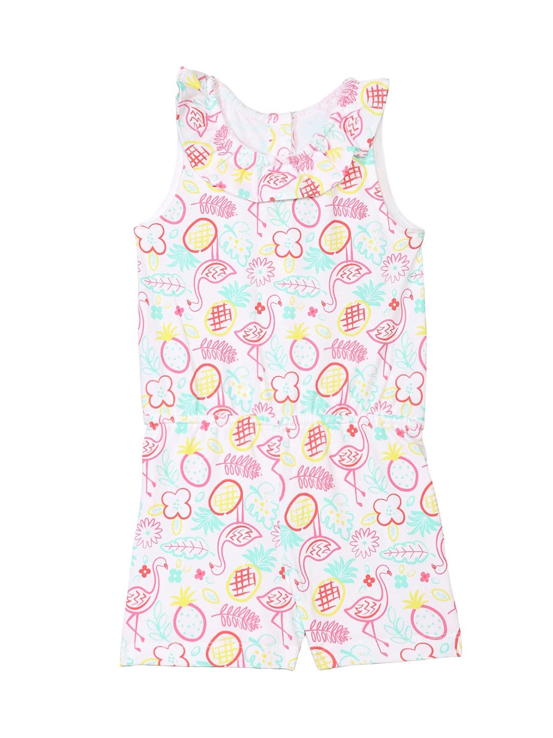 Mothercare Girls Tropic Wonders Printed Sleeveless Dress - White - Mothercare | Mothercare Mothercare Girls Tropic Wonders Printed Sleeveless Dress - White - Mothercare | Mothercare