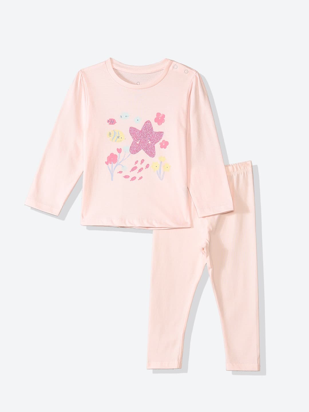 Mothercare Girls Printed 2-Piece T-Shirt And Pyjama Set - Pink - Mothercare Mothercare Girls Printed 2-Piece T-Shirt And Pyjama Set - Pink - Mothercare