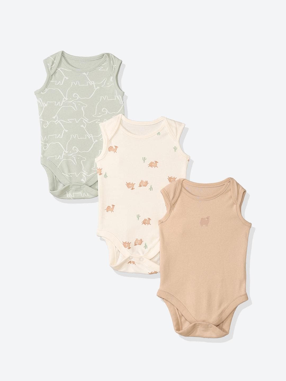 Mothercare Unisex Printed Bodysuits - Pack of 3 - Multicolour - Mothercare | Mothercare Mothercare Unisex Printed Bodysuits - Pack of 3 - Multicolour - Mothercare | Mothercare