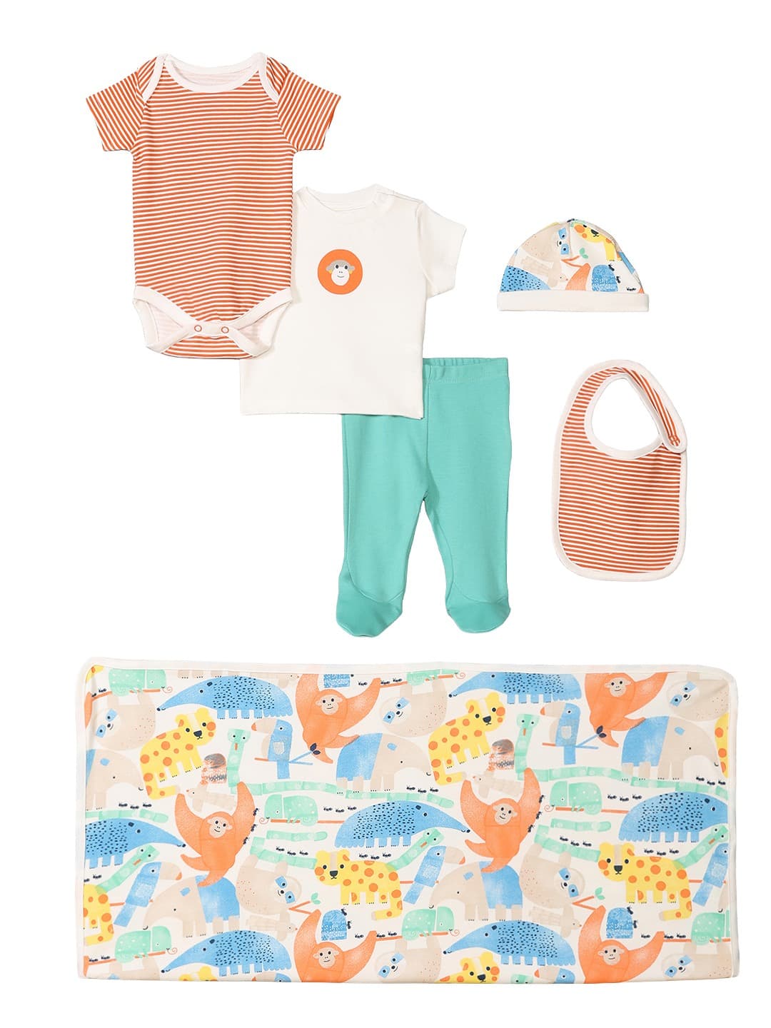 Mothercare Boys Printed 6-Piece Gift Set - Multicolour - Mothercare | Mothercare Mothercare Boys Printed 6-Piece Gift Set - Multicolour - Mothercare | Mothercare