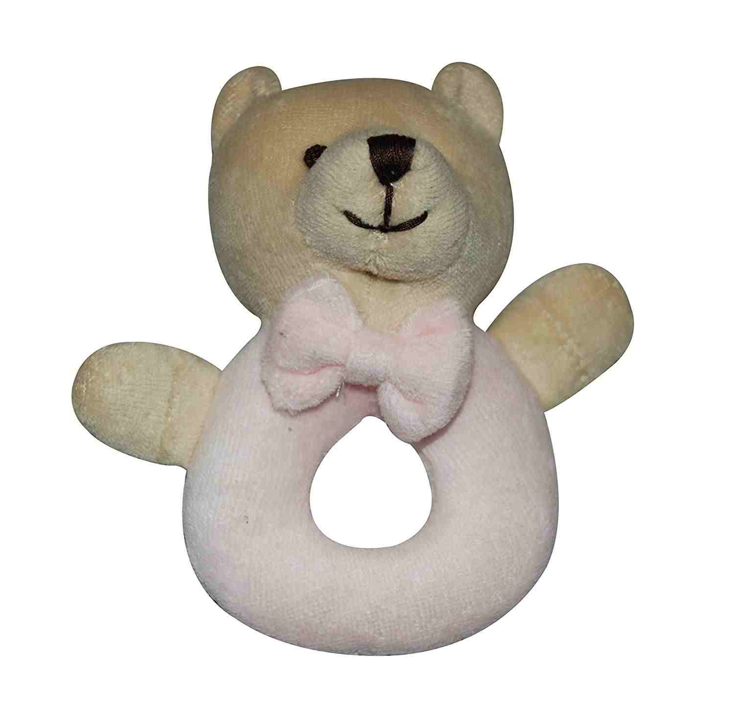 Abracadabra Bear Ring Rattle - Pink - Abracadabra Abracadabra Bear Ring Rattle - Pink - Abracadabra