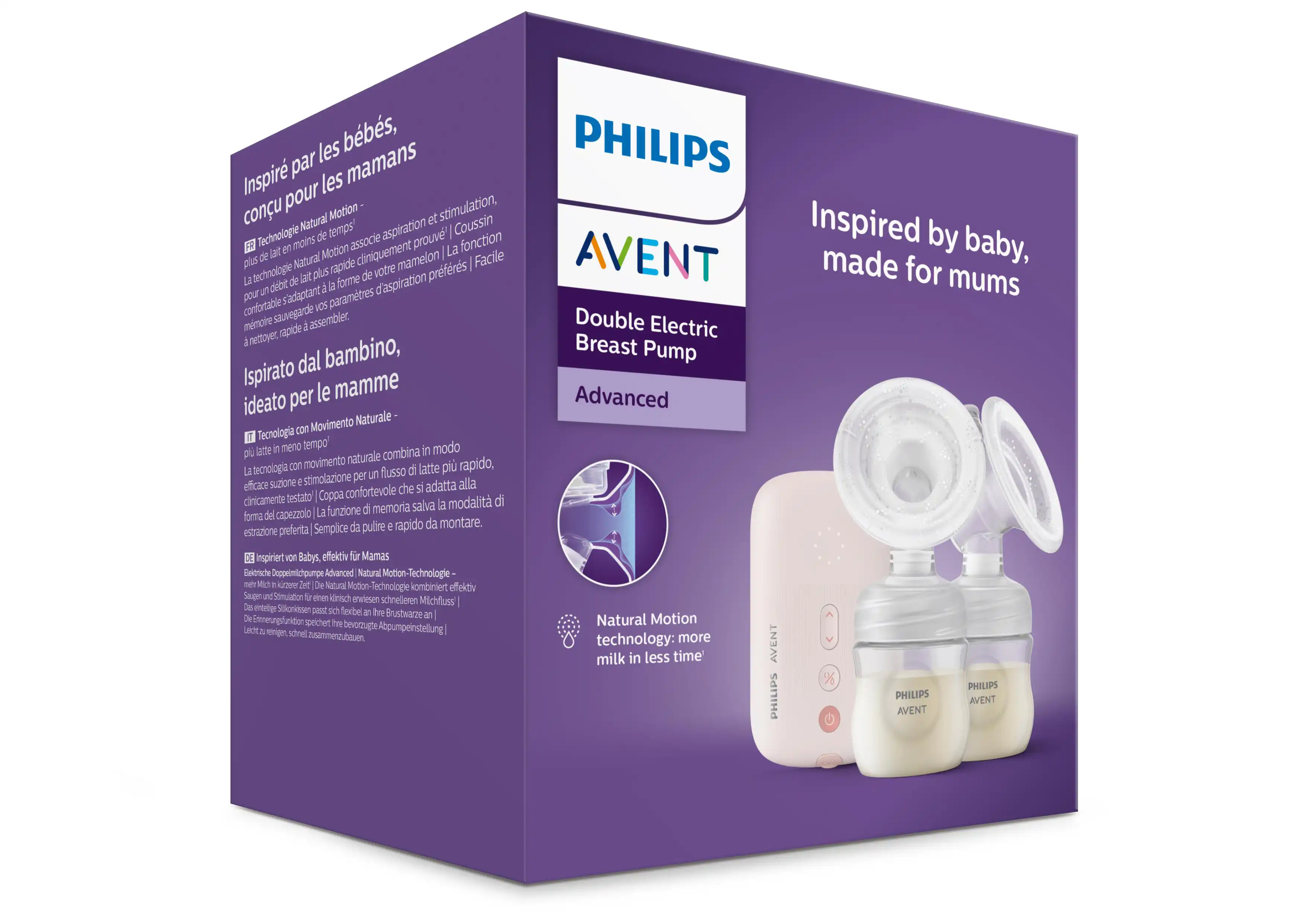 Avent Twin Electric Breast Pump Standard - Pack of 2 - Pink - AVENT | Mothercare Avent Twin Electric Breast Pump Standard - Pack of 2 - Pink - AVENT | Mothercare