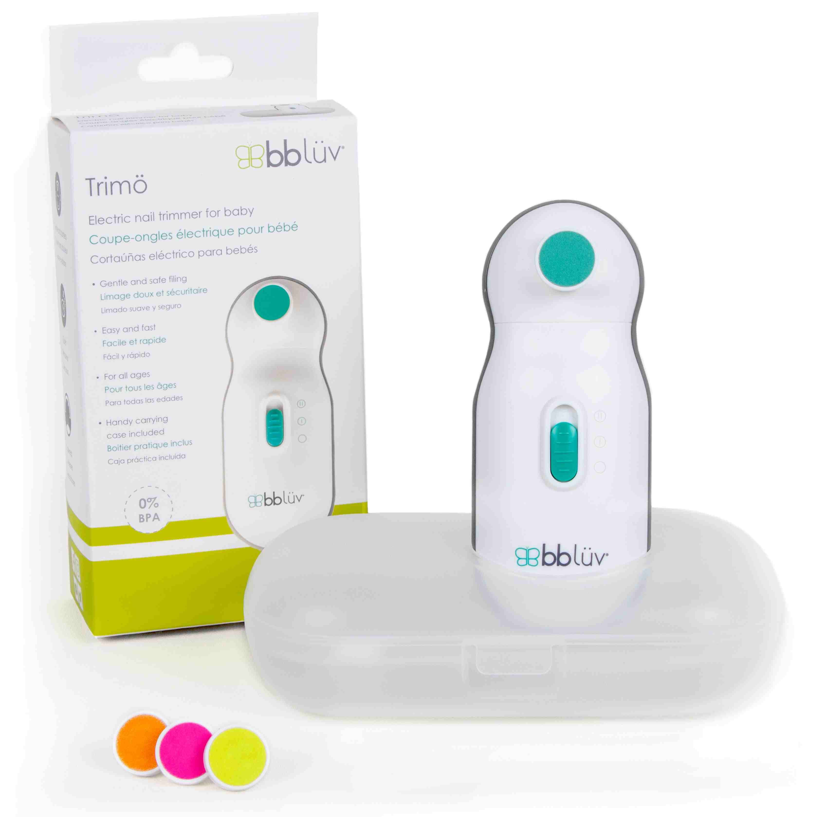 Bblüv Trimo Electric Nail Filer - White - Mothercare Bblüv Trimo Electric Nail Filer - White - Mothercare