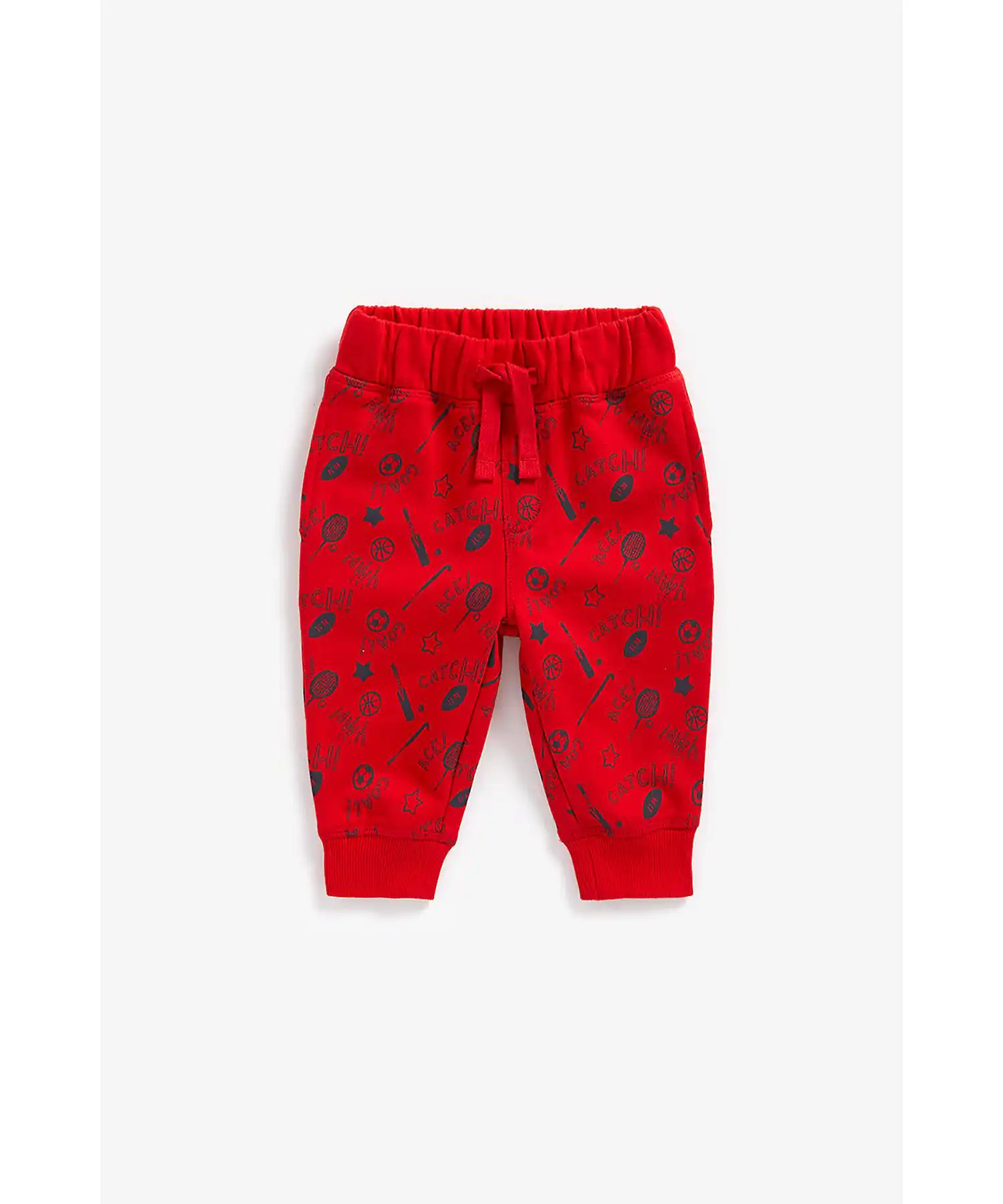Mothercare Boys 100% Cotton Printed Jogger - Red - Mothercare | Mothercare Mothercare Boys 100% Cotton Printed Jogger - Red - Mothercare | Mothercare