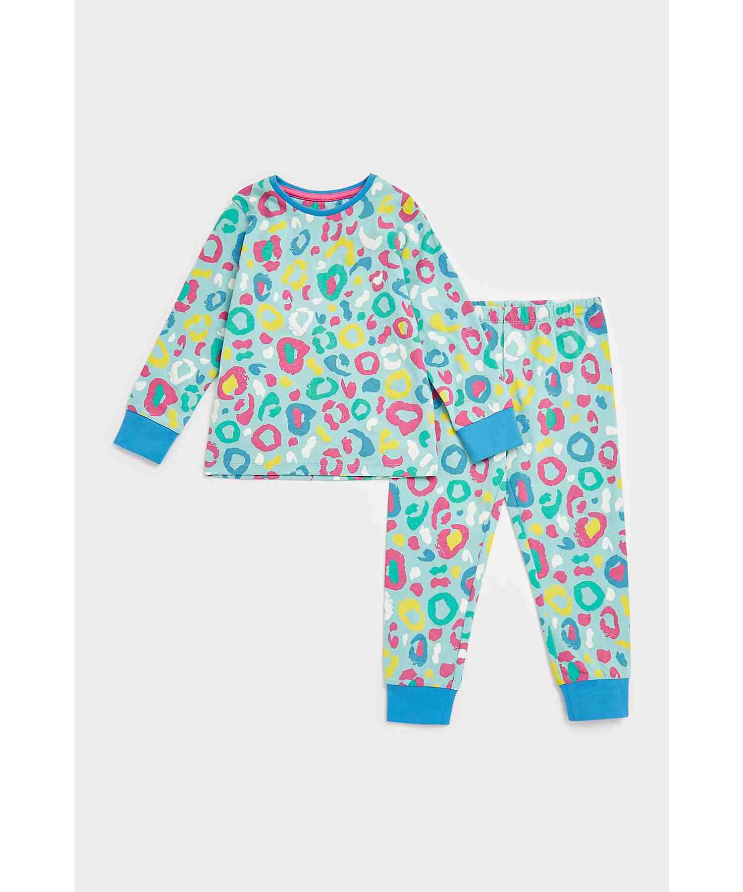 Mothercare Girls Printed Pyjama- Multicolor - Mothercare Mothercare Girls Printed Pyjama- Multicolor - Mothercare