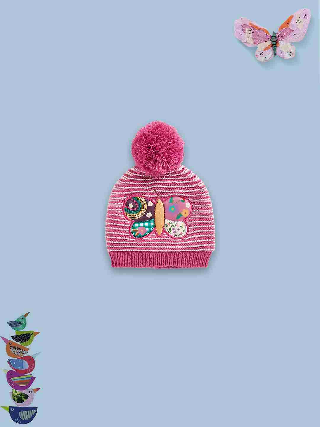 Mothercare Girls Cotton Lined Beanie- Multicolor - Mothercare | Mothercare Mothercare Girls Cotton Lined Beanie- Multicolor - Mothercare | Mothercare