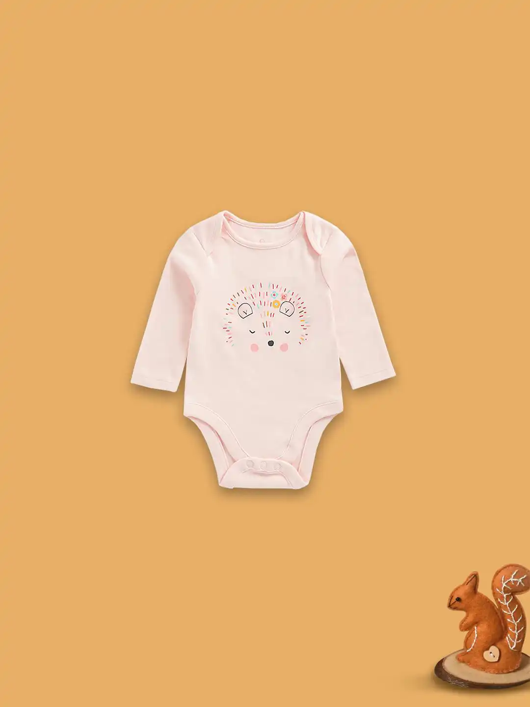 Mothercare Girls 100% Cotton Printed Bodysuit - Pink - Mothercare | Mothercare Mothercare Girls 100% Cotton Printed Bodysuit - Pink - Mothercare | Mothercare