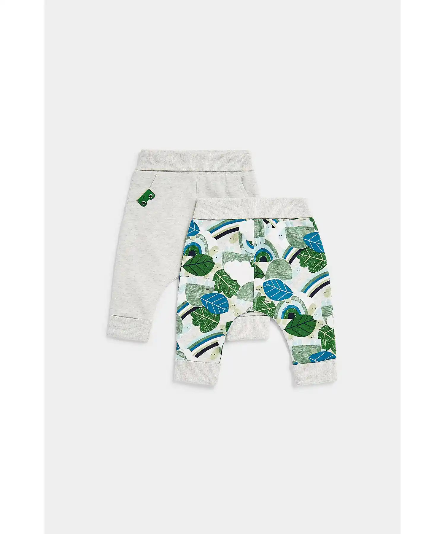 Mothercare Boys 100% Cotton Printed Trousers - Pack of 2 - Grey - Mothercare | Mothercare Mothercare Boys 100% Cotton Printed Trousers - Pack of 2 - Grey - Mothercare | Mothercare