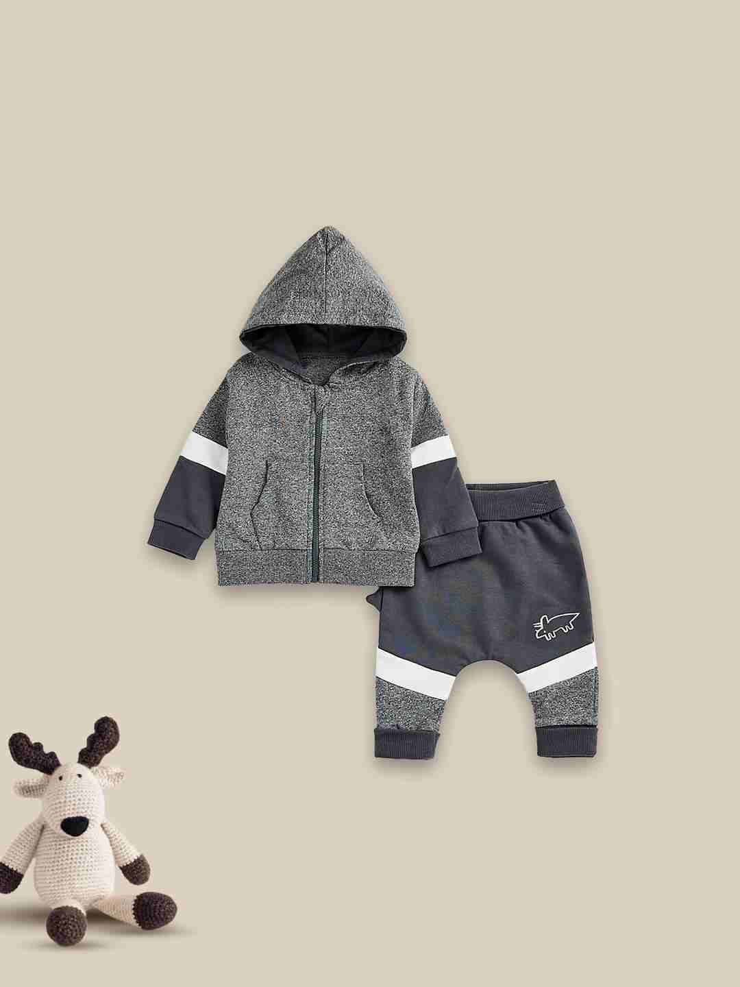 Mothercare Boys Loop - Back Cotton Jersey Jogger and T-Shirt Set - Grey - Mothercare | Mothercare Mothercare Boys Loop - Back Cotton Jersey Jogger and T-Shirt Set - Grey - Mothercare | Mothercare