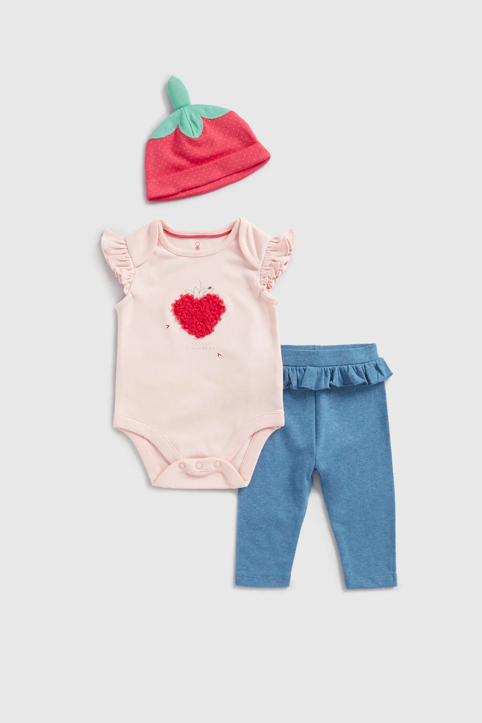 Mothercare Girls Half Sleeves Gift Set - Pink - Mothercare | Mothercare Mothercare Girls Half Sleeves Gift Set - Pink - Mothercare | Mothercare