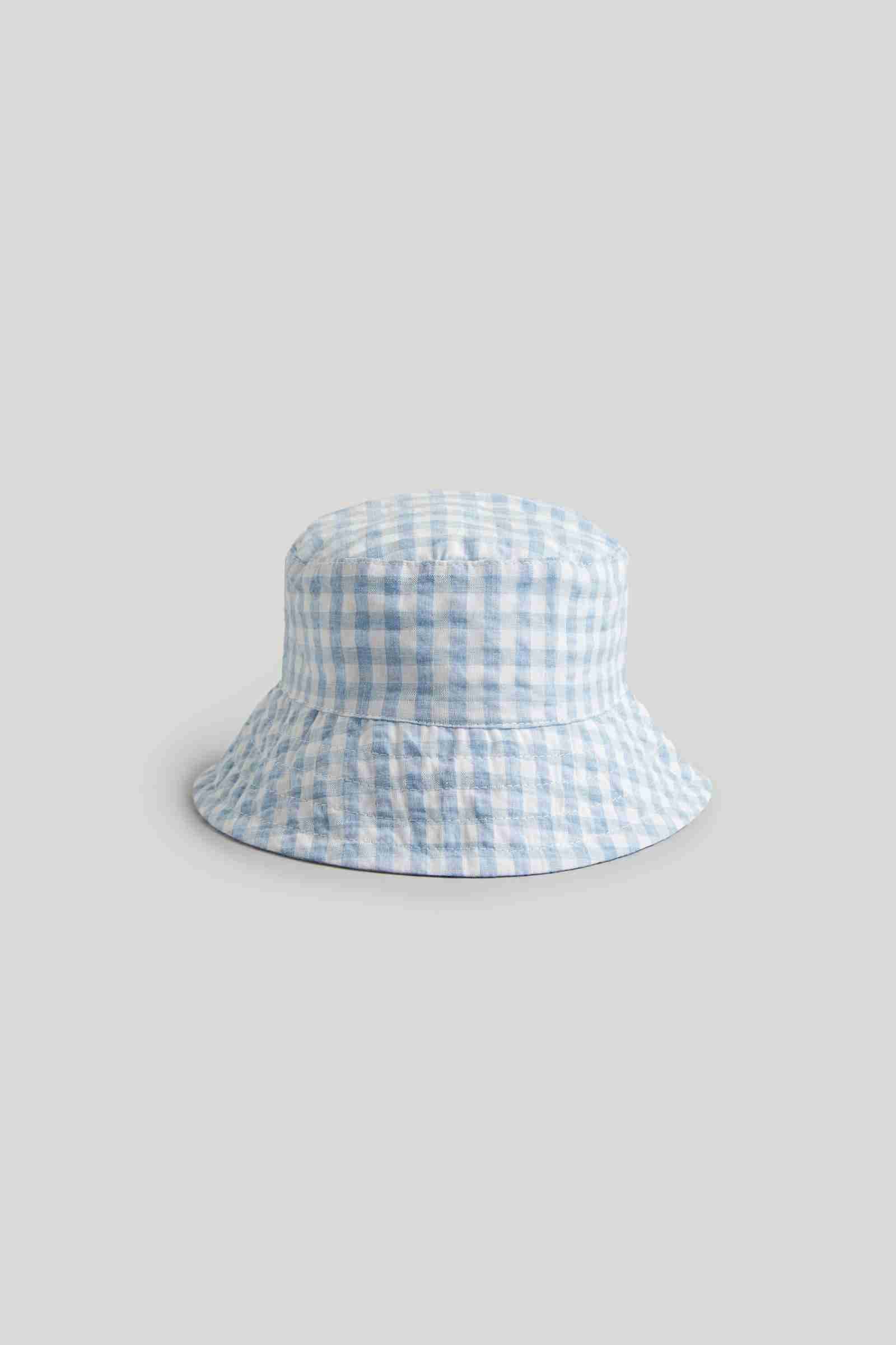 Mothercare Boys Gingham Checked UPF50+ Sun Hat - Blue - Mothercare | Mothercare Mothercare Boys Gingham Checked UPF50+ Sun Hat - Blue - Mothercare | Mothercare