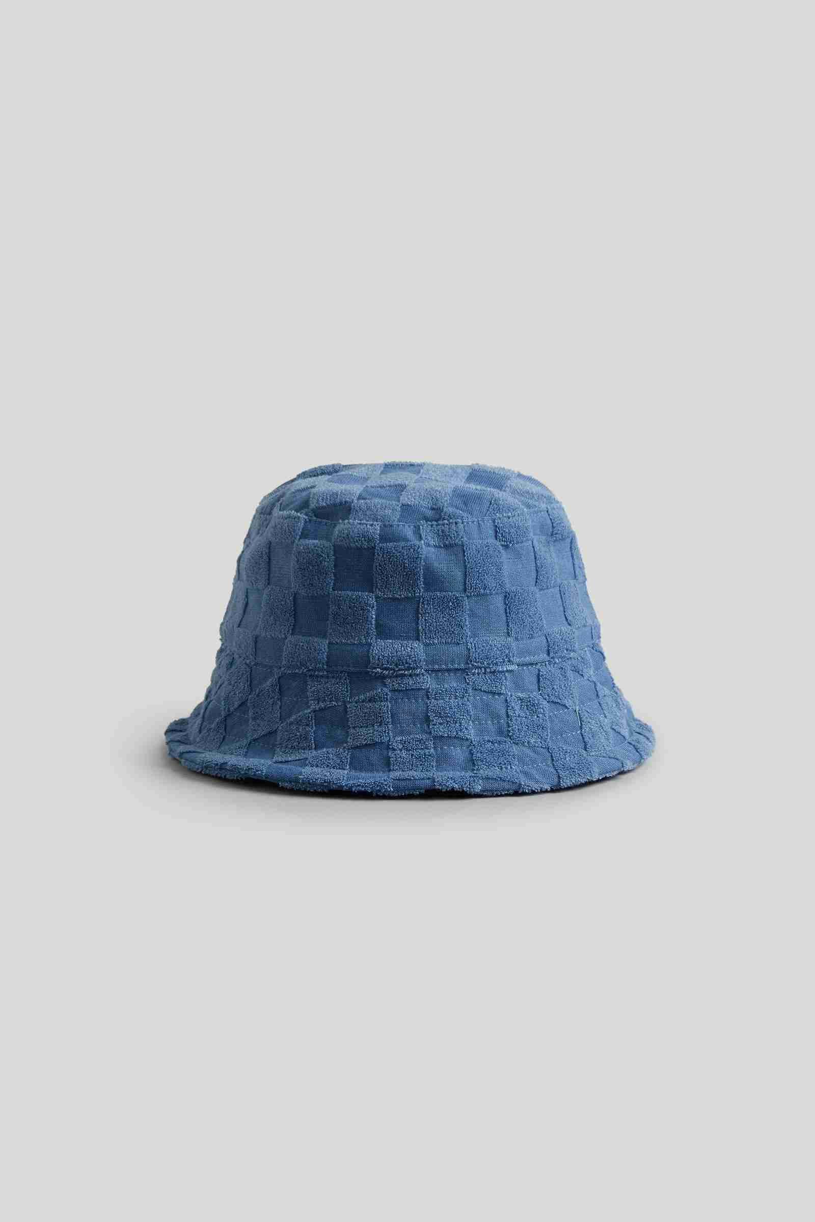 Mothercare Boys Checked Towelling UPF50+ Sun Hat - Blue - Mothercare | Mothercare Mothercare Boys Checked Towelling UPF50+ Sun Hat - Blue - Mothercare | Mothercare