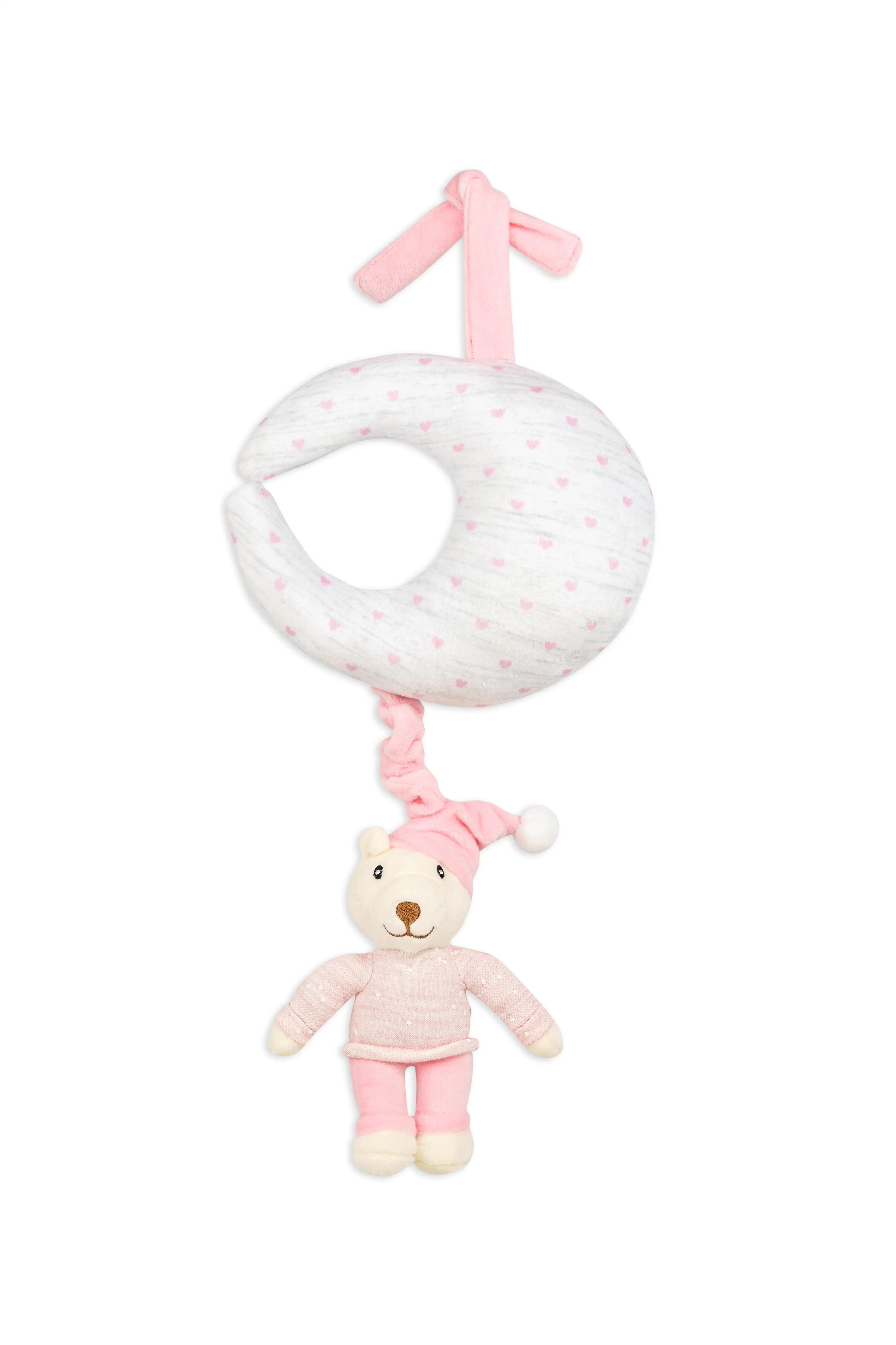 Shooting Star Musical Teddy - Pink and White - Shooting Star | Mothercare Shooting Star Musical Teddy - Pink and White - Shooting Star | Mothercare