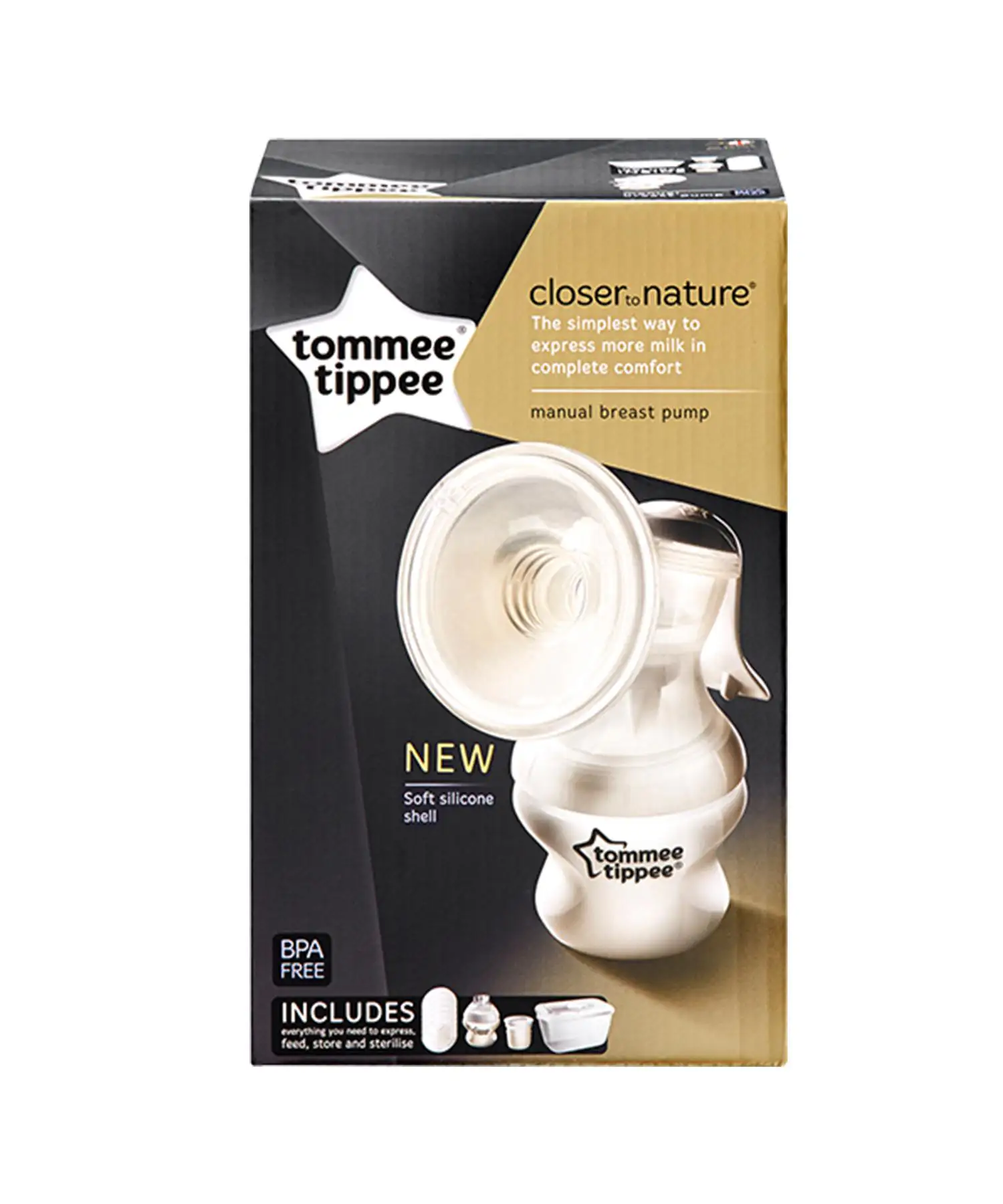 Tommee Tippee Manual Breast Pump - White - Tommee Tippee | Mothercare Tommee Tippee Manual Breast Pump - White - Tommee Tippee | Mothercare