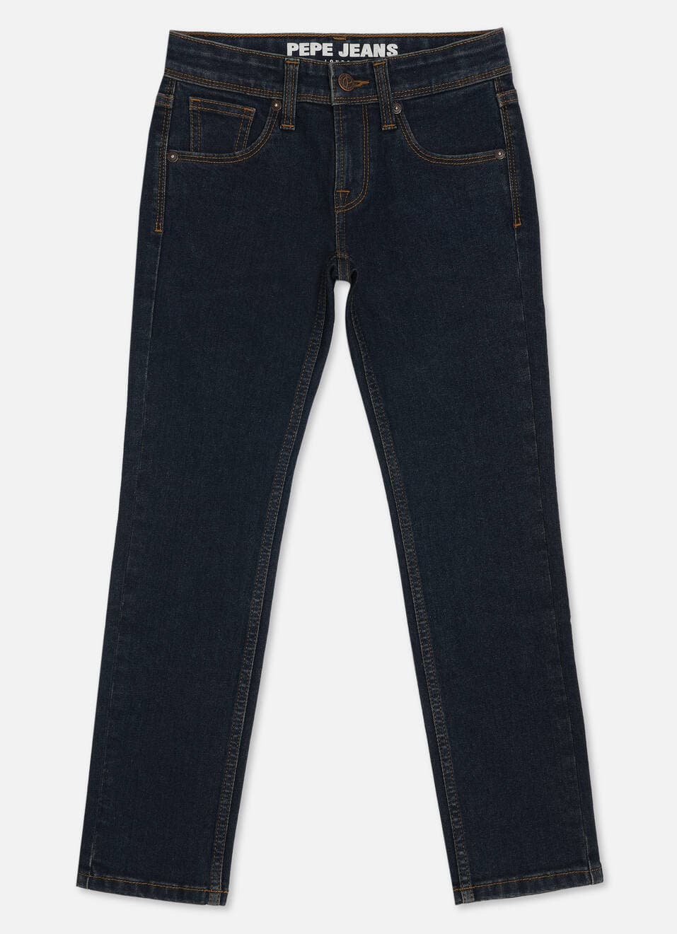 Boys Dark Blue Mid Rise Slim Fit Jeans | Pepejeans Boys Dark Blue Mid Rise Slim Fit Jeans | Pepejeans