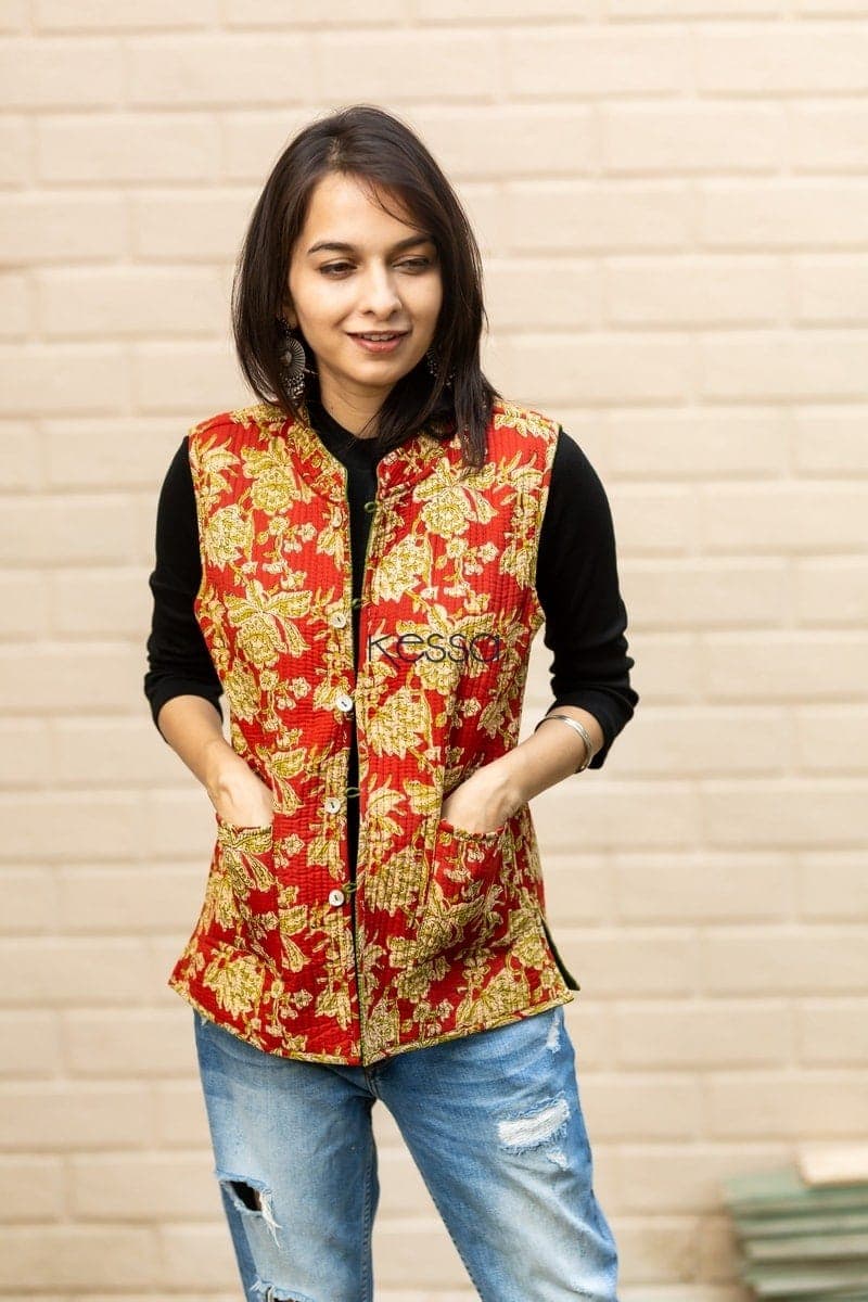 Buy Outstanding SJ02 Trendy Green Double Side Half Jacket Online | Kusvaa Buy Outstanding SJ02 Trendy Green Double Side Half Jacket Online | Kusvaa
