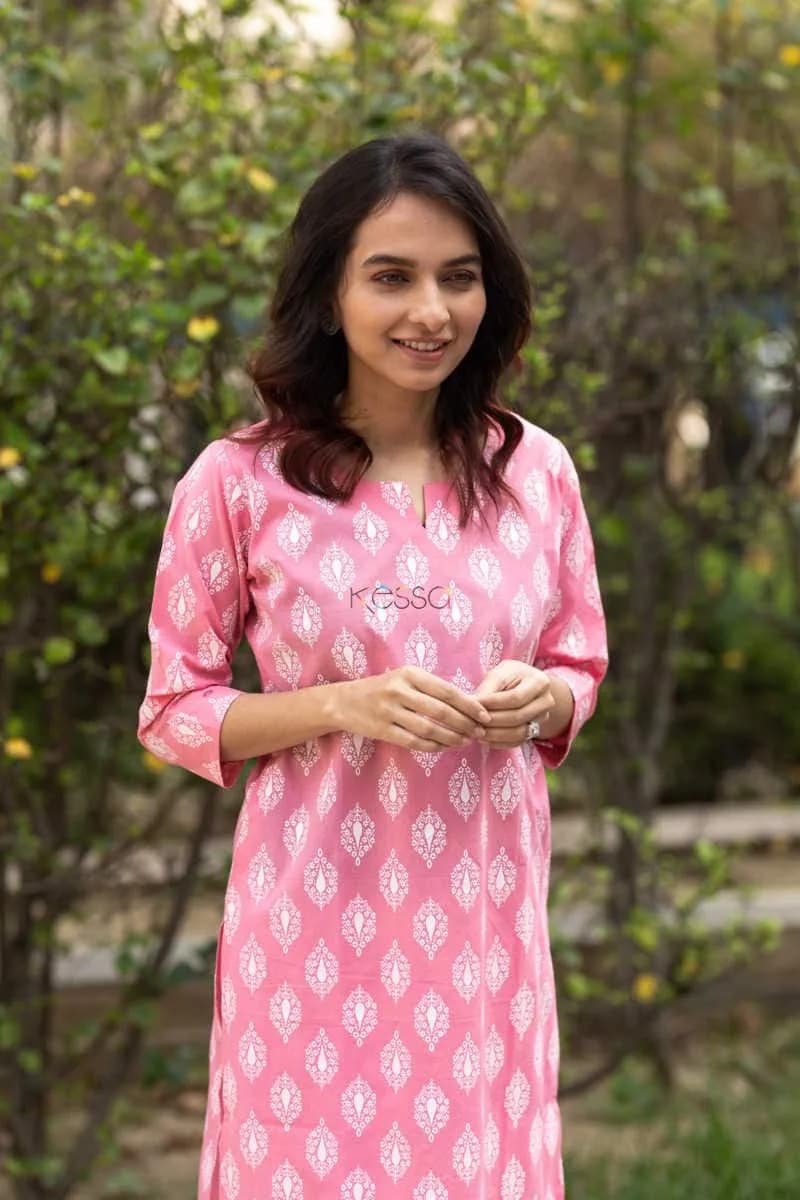 Buy Simplistic TAF20 Charming Pink Cambric Kurta Online | Kusvaa | Kusvaa Buy Simplistic TAF20 Charming Pink Cambric Kurta Online | Kusvaa | Kusvaa