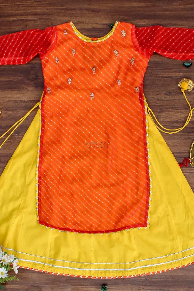 Buy Tantalizing WSK34A Tango Lehriya Kids Dress Online | Kusvaa | Kusvaa Buy Tantalizing WSK34A Tango Lehriya Kids Dress Online | Kusvaa | Kusvaa