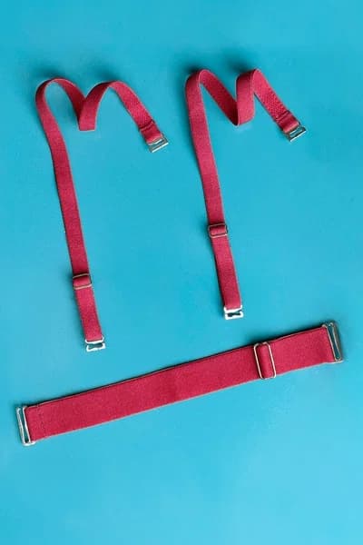 Adjustable Shoulder Straps & Back Band in Maroon | Clovia Adjustable Shoulder Straps & Back Band in Maroon | Clovia