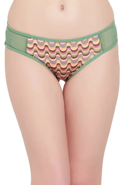 Low Waist Y2K Print Bikini Panty in Multicolour | Clovia Low Waist Y2K Print Bikini Panty in Multicolour | Clovia