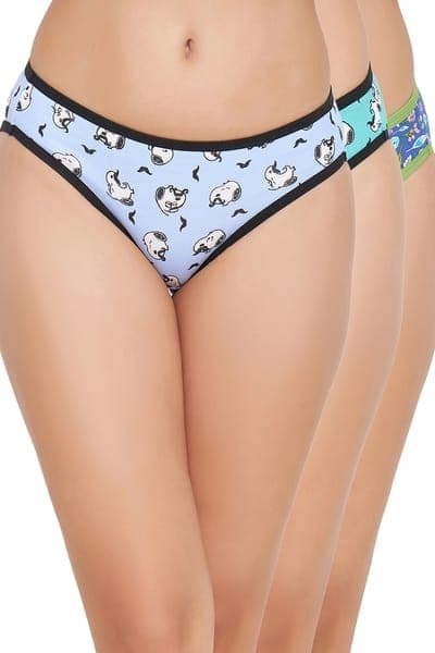 Buy Pack of 3 Low Waist Peanut Print Bikini Panties - Cotton Online - Clovia Buy Pack of 3 Low Waist Peanut Print Bikini Panties - Cotton Online - Clovia