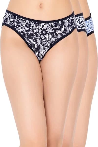 Buy Pack of 3 Low Waist Printed Bikini Panties - Cotton Online - Clovia | Clovia Buy Pack of 3 Low Waist Printed Bikini Panties - Cotton Online - Clovia | Clovia
