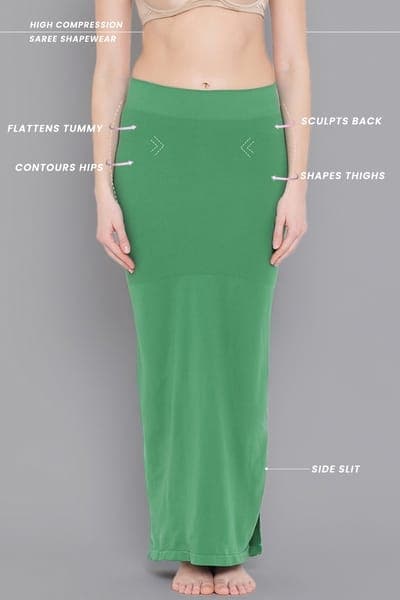 Saree Shapewear in Green Saree Shapewear in Green