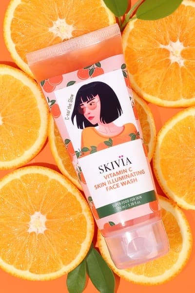 Skivia Vitamin C Skin Illuminating Face Wash with Lemon & Turmeric - 100 ml Skivia Vitamin C Skin Illuminating Face Wash with Lemon & Turmeric - 100 ml