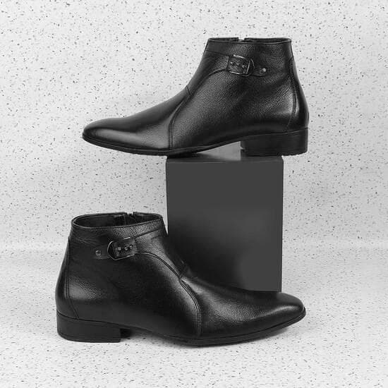 Men Black Formal Boots Men Black Formal Boots