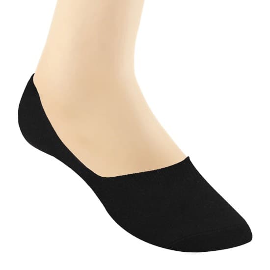 Women Black Loafer Socks | Metro Shoes Women Black Loafer Socks | Metro Shoes