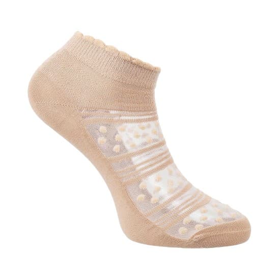 Women Beige Loafer Socks Women Beige Loafer Socks