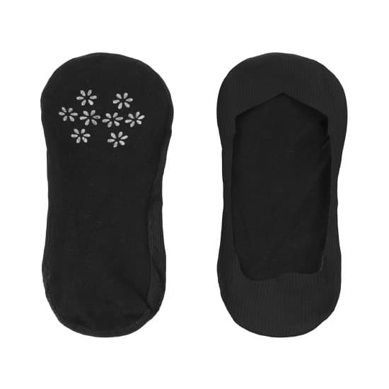 Women Black Loafer Socks Women Black Loafer Socks